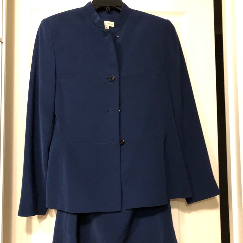 Blue suit